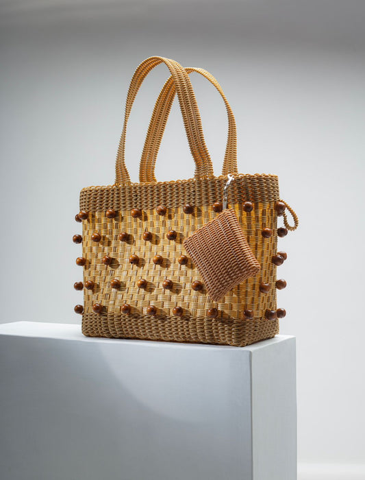 Everyday Tote With Wood Edition