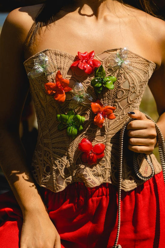 Adjustable Lace Corset